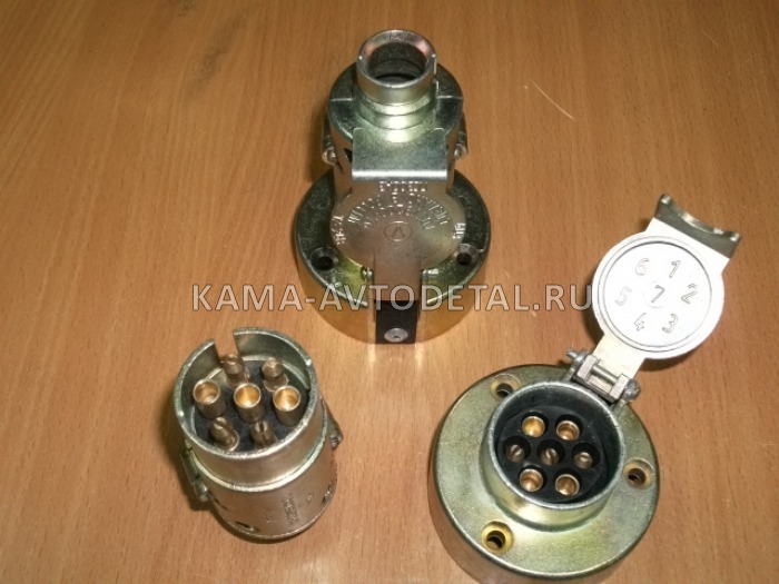 электроразьем ПС-300 КомПлект (розетка+вилка) САМАРА ПС-300С