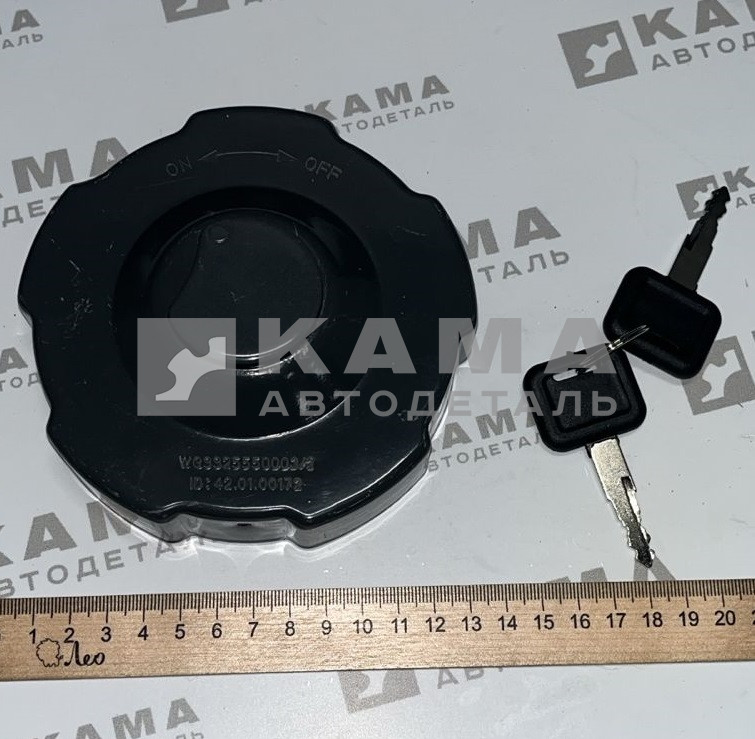 крышка топл бака (c ключем) 712W12210-0101 (812W12210-01, ан.LEO110831A, WG9925550003/2) Хово/Ситрак
