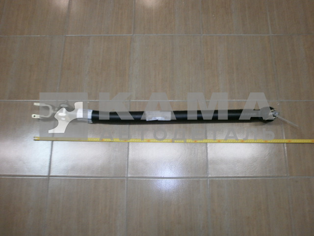 тяга рулевая продольная (сошки) 65222-3414010-20 (009-12, вилка-палец) Lпо центрам=920мм, загнутая