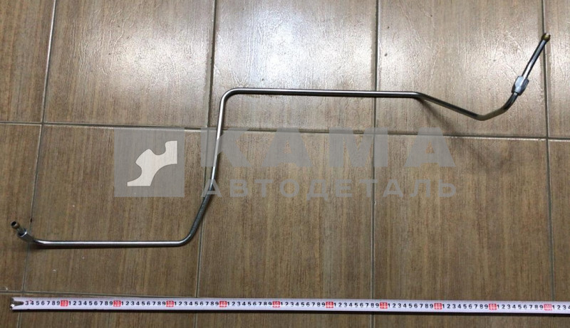 трубка топливная низ/давл 65115-1104254-40 (гайка/гайка. подводящ. тннд) ЗАВОД