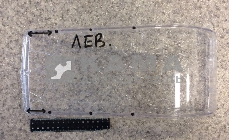 стекло фары ЕВРО РЕСТАЙЛИНГ ЛЕВОЕ 311.3775