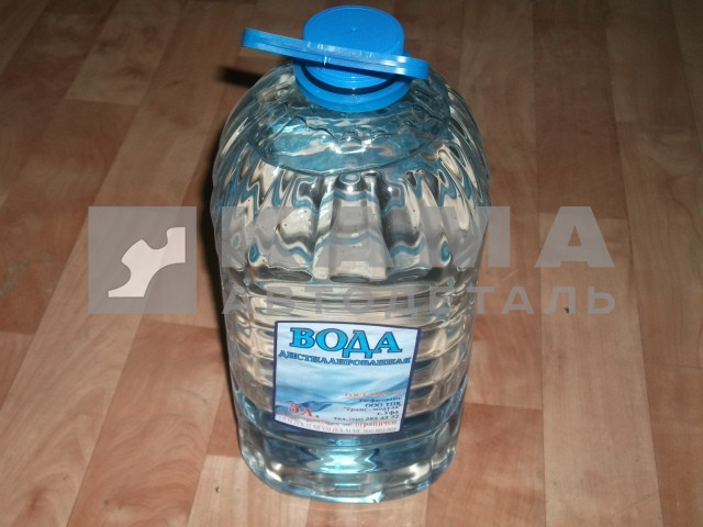 вода дистиллированная 5л.