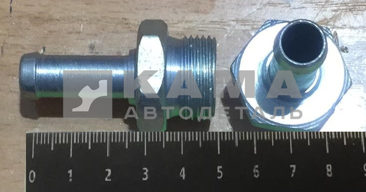 штуцер "ерш" на шланг Д12, резьба М22х1,5 (на "ПАЛМ")