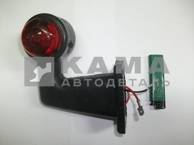 фонарь габаритный ГФ-3,6(8) ("РОГ") ЕВРОСВЕТ (угол 90, короткий)