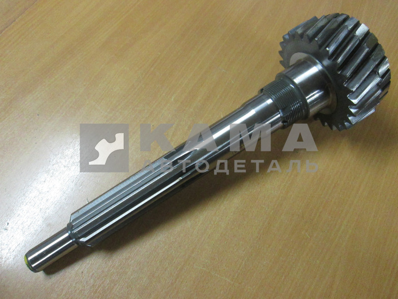 вал КПП первичный 142.1701030(027) ЕВРО (длинный с "Шестерней") ОАО КамАЗ