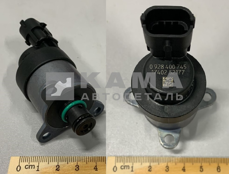 датчик давления топлива ТНВД "BOSCH" для ДВС КамАЗ 1465ZS0095 (редукционный клапан/дозатор) (зам. 0928400745)