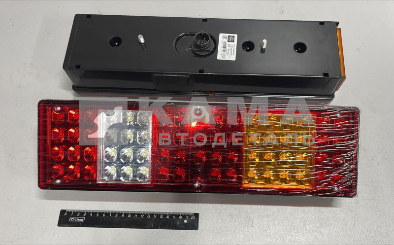 фонарь задний МАЗ РАЗЪЕМ на КОРПусе ЗАДНИЙ прав. БЕЗ подсв диодный (ЭКОНОМ) 7462.3716-04