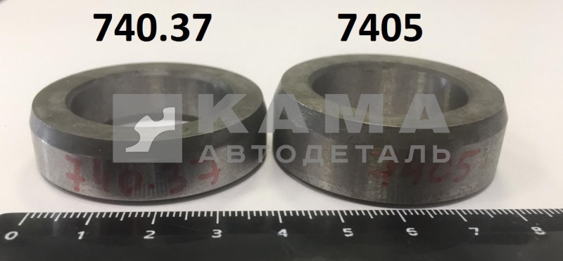 втулка вала шестерни привода ТНВД ЕВРО Н-12 мм. (под сальник) (ЗАВОД) 740.37-1029032* ТОНКАЯ