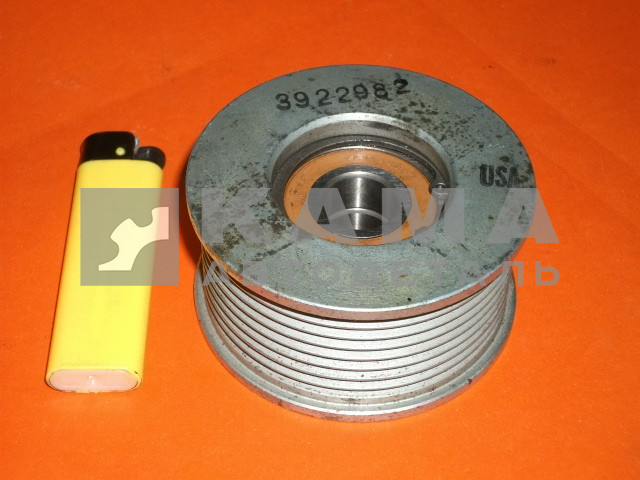 ролик-натяжной ремня Камминс4BT (3922982/4990584) (Д73мм, 8ручьев, Металл.)