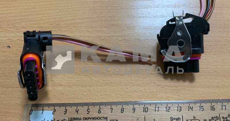 разъем на генератор БОШ (ЕВРО фишка, 4 провода) 187.670.00000