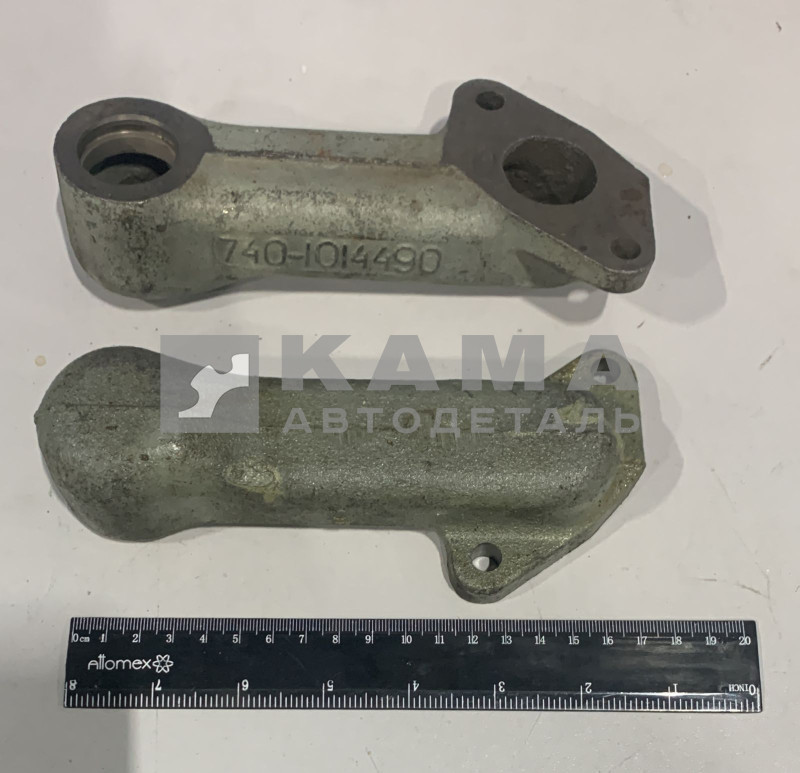 патрубок УРАЛ подвода газа 740-1014490*