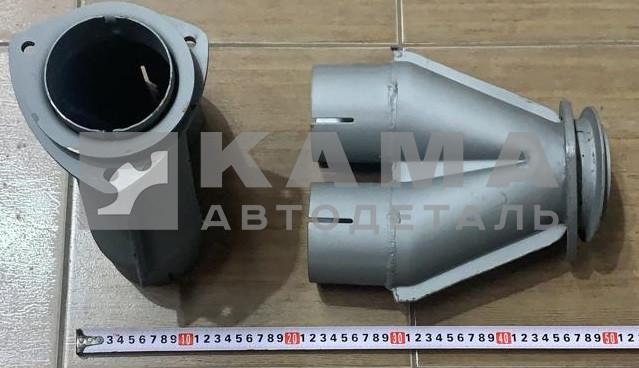 тройник глушителя 55105-1201035-20 (Д-90/120 "прямой")*