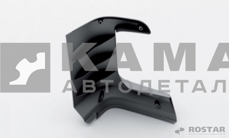 панель кабины-Угловая Наруж. РЕЙСТАЛИНГ (ветровик) левый (РОСТАР) 63501-8401013