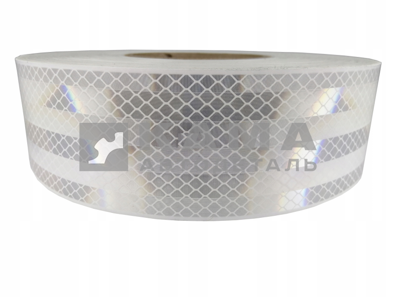 лента светоотражающая БЕЛАЯ (рулон 50м)