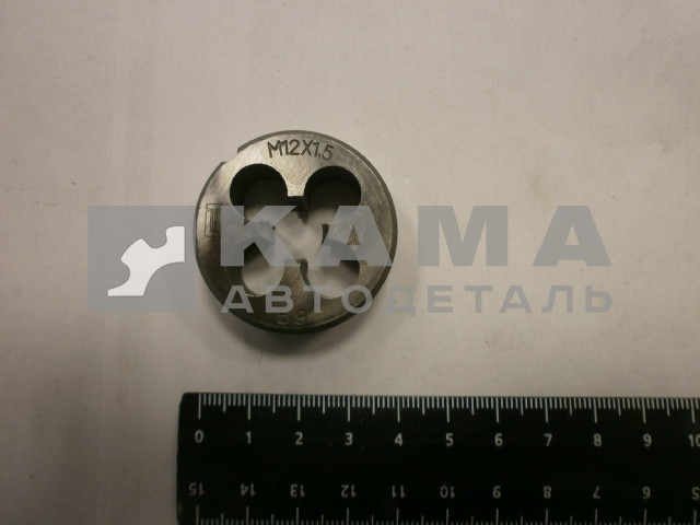 плашка М12 х 1,5 мм.// СИБРТЕХ (77031/12423)