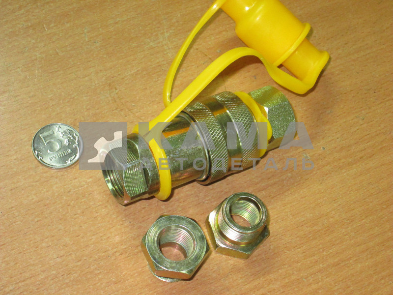 головка ПАЛМ-"ФЭРО" РБС разьем пневмат. М16/22 (комплект "ПАПА"+"МАМА") УНИВЕРСАЛЬНЫЙ с переходниками