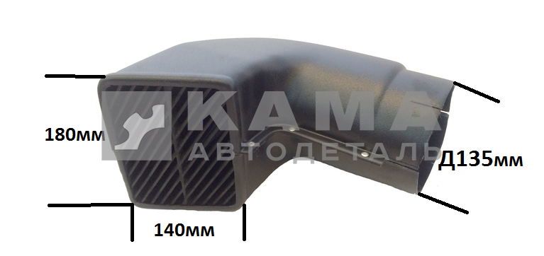 воздухозаборник (колпак пластмасс.) 43255-1109400 (СТА-43255400)