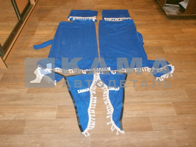 шторы К-Т из 4-х: Лобового+Бокового стекла+Спальника+Бондо "КамА" (2-х сторонние, дорогие)