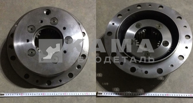 картер колесного редуктора МАДАРА Зад./Сред.+ сателлиты в сборе 631-03.21.00 (631-03.02.00)