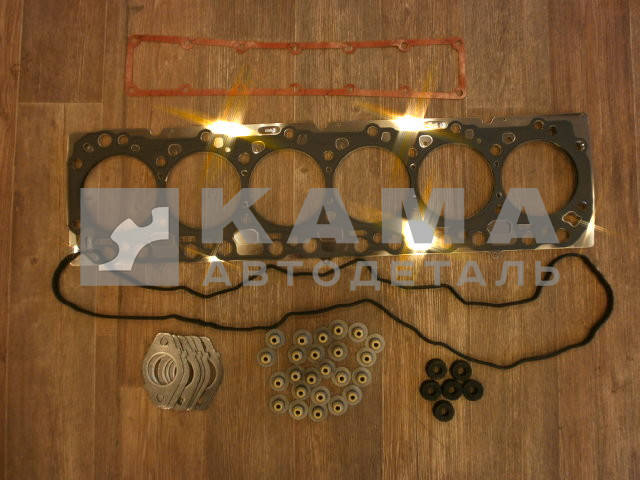р/к прокладки ДВИГАТЕЛЯ КАММИНС "верхний" (4955229) 6ISBe, ISDe (гбц/вых.колл/клап.крышки/колпачки)