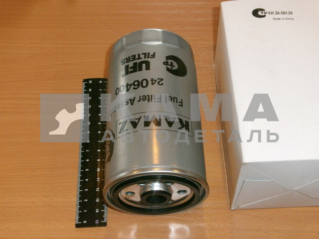 элемент Топл.Фильтра (ФТОТ) КАМАЗ Е-3 ("UFI") 24.064.00 (фильтр-патрон)
