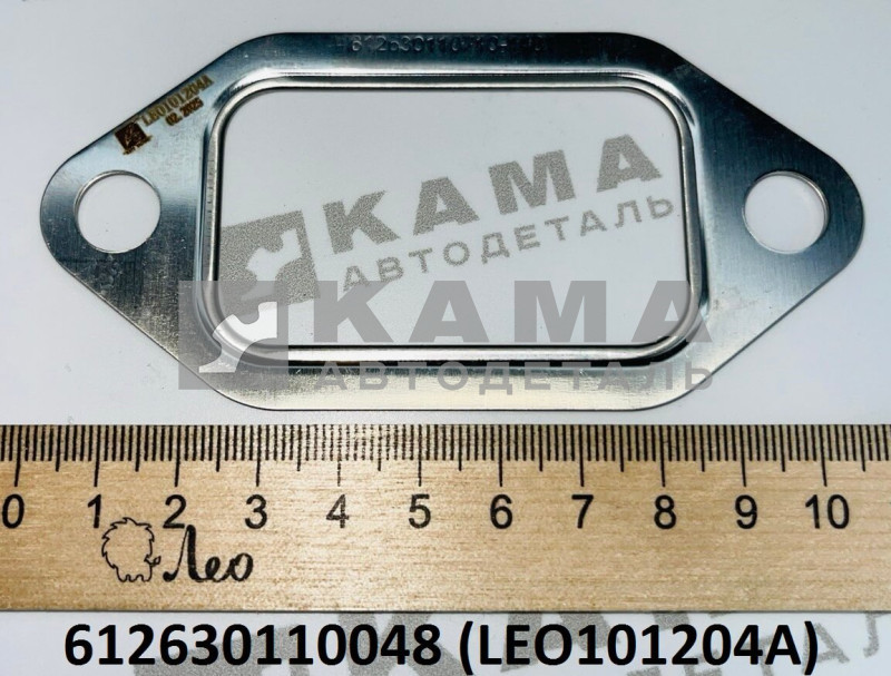 прокладка выпускного коллектора Вичай(Weichai) WP12 (металл) LEO101204A (612630110048)