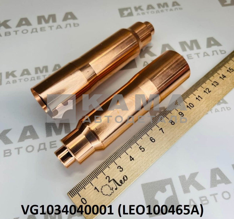 втулка (cтакан) форсунки двигателей Вичай(Weichai) WP10/D10 (Евро-4, BOSCH) Shacman(Шакман)/Howo(Хово) LEO100465A (VG1034040001)