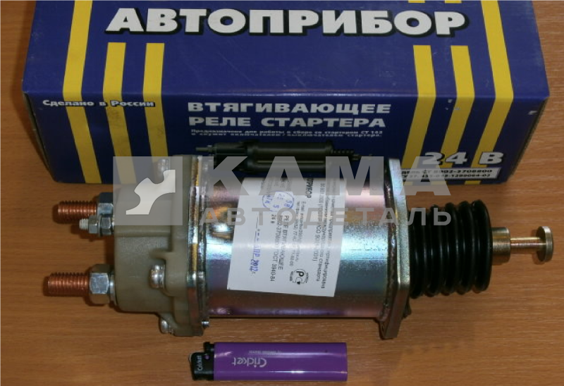 реле втягивающее стартера СТ142-3708800 ("автоприбор"/"БАТЭ")