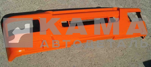 накладка бампера РЕСТАЙЛИНГ-"ВЕЗДЕХОД" (низкая) "ЭКОНОМ" 65115-8416015-50 ОРАНЖЕВЫЙ