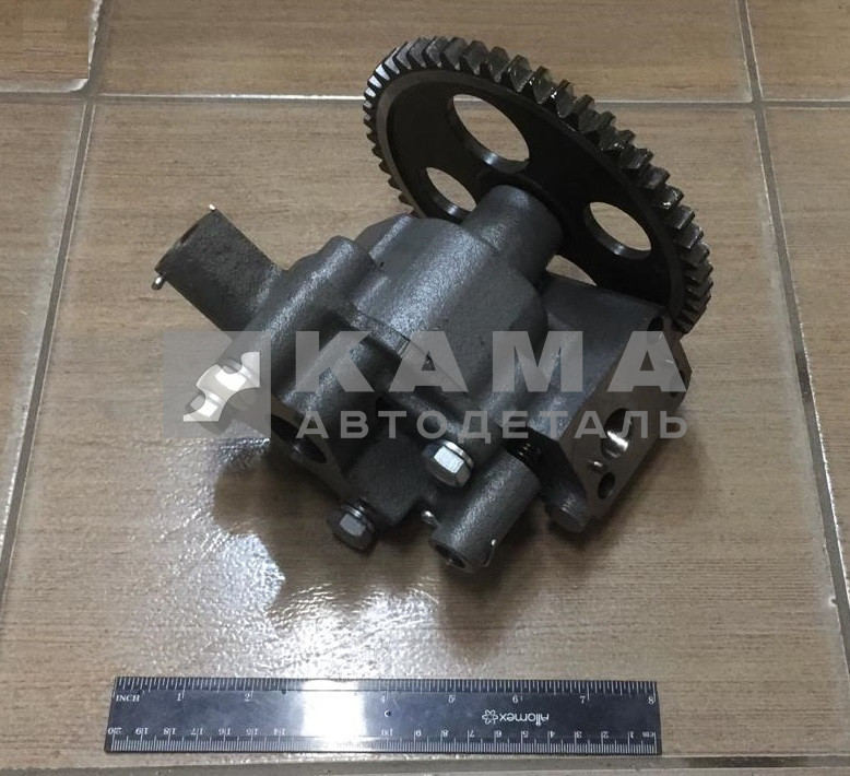 насос масляный ЕВРО-4 С шестерней 740.21-1011010 (ЗАВОД) Z=52 зуб.*