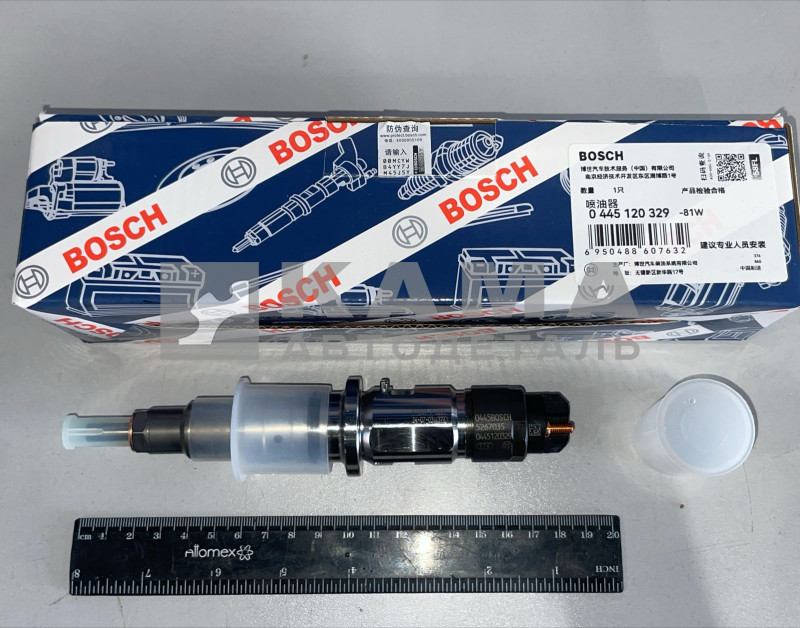 форсунка Common Rail ДВС-CUMMINS "329"- "аналог BOSCH" (0.445.120.329; 5267035) ISBe, ISDe