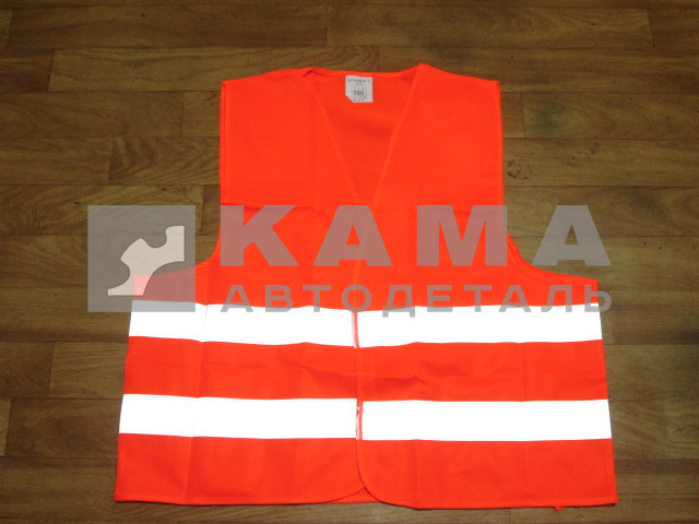 жилет светоотражающий оранжевый 38868