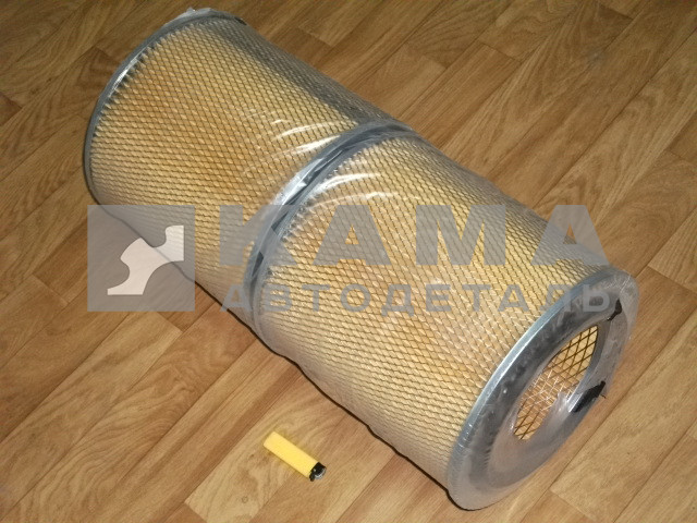 элемент Воздуш.фильтра МАЗ ЕВРО без дна (длинный, из 2-х Тутай, L585мм/D285мм) (Ф11)