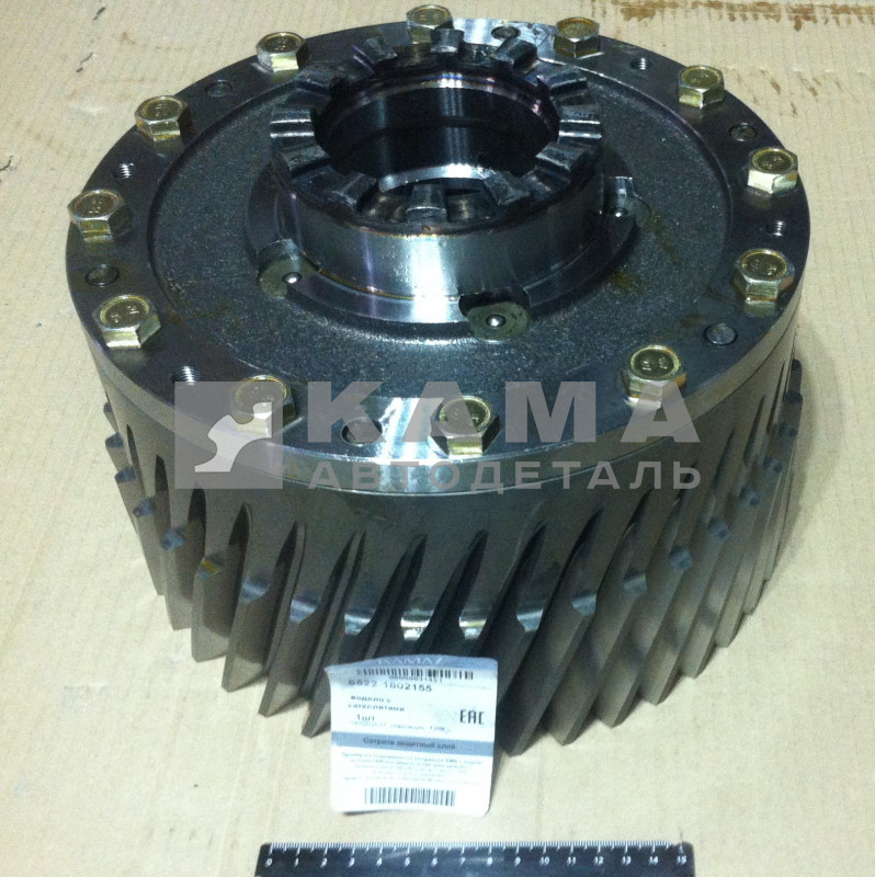 дифференциал раздаточной коробки 6522-1802153(5) (водило) в сборе САТЕЛИТЫ+Шестерня.