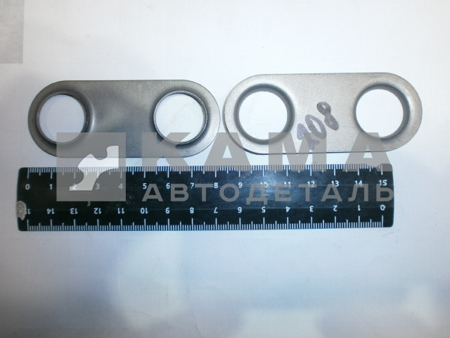пластина стопорная КПП/РК-6522 болтов флянца 161.1721208 (шайба замковая) (флянец рк перв/зад.мост)