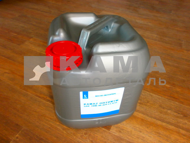 масло моторное "КАМАЗ-ОПТИМУМ" 10W-40 (18л.) п/синт. (евро 2,3,4)