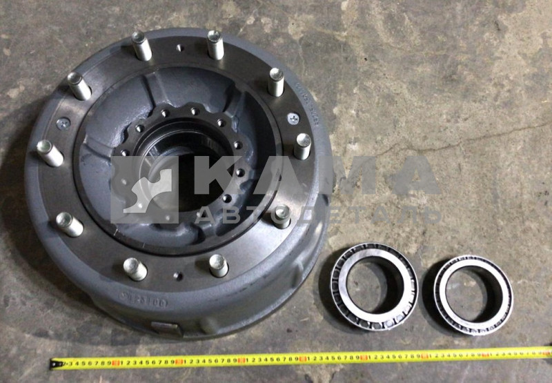 ступица переднего колеса 65111-3103007 всб. с тор. барабан. Без АБС (вездеход 2-х скатные зад.колеса)