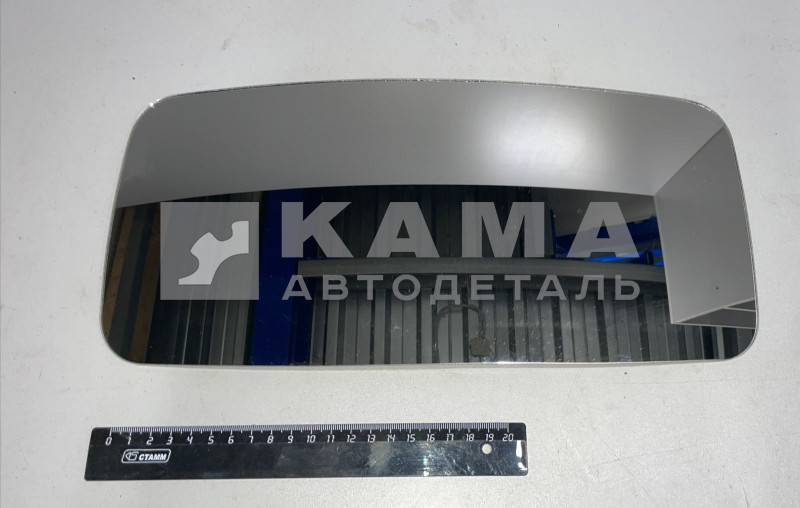 полотно (стекло) зеркала сфера "среднее" V6. Без подогрева