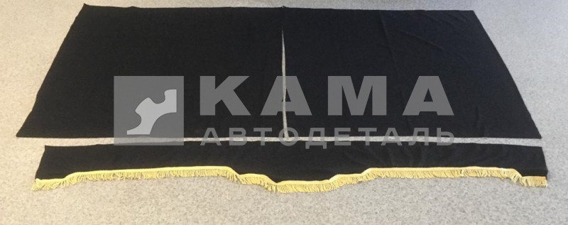 шторы К-Т из 2-ух: ЧЕРНЫЕ Бондо спалника + Шторы спальника