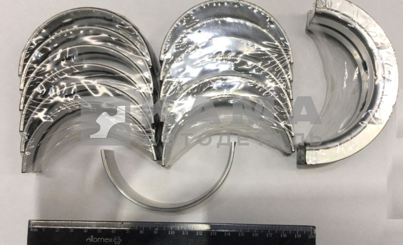 вкладыши КАММИНС коренные 6BT,ISBe,ISDe Р0 4955853/3802070 (полн. к-т:14 шт.)Э