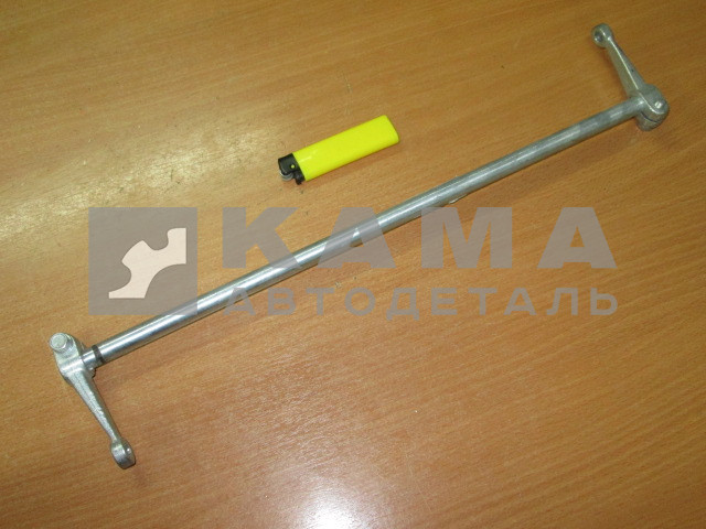 вал тяги с рычагами в сборе (40см, рычаги в разные стороны) 740.1108045