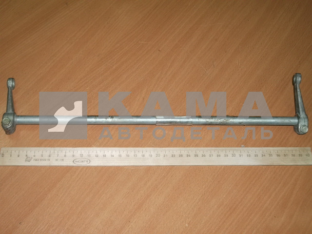 вал тяги газа с рычагами в сборе (40см, рычаги в одну сторону) 740.1108045