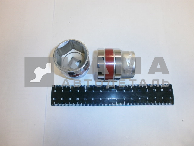 ключ-головка торцевая х30 мм, 6-гранная, CrV, под квадрат 1/2", хром// (13130/54530)