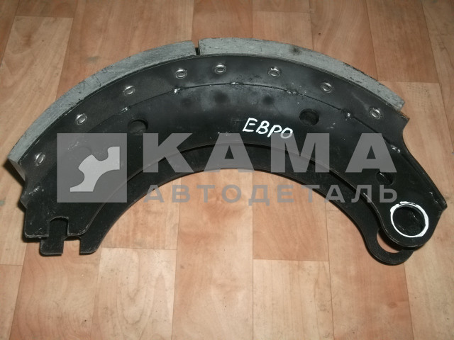 колодка тормозная ЕВРО 53205-3501090 ("железная-сварная")