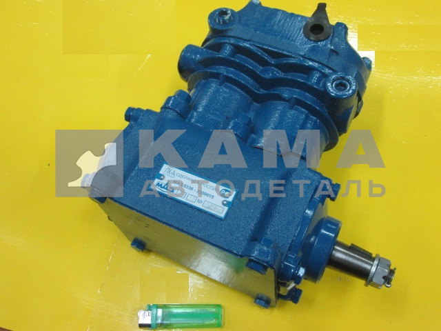 компрессор 2х цилиндровый МАЗ 500-3509015 (под ременный шкив) ремонт