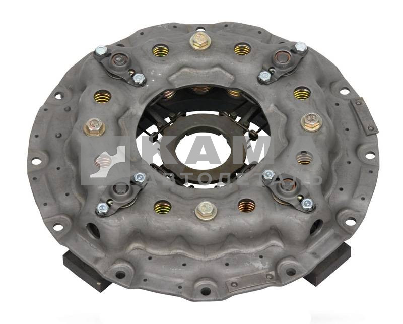 корзина сцепления стар.обр. 142.1601090 (УСИЛЕННАЯ-двойная пружина) (ОАО "КамАЗ"-оригинал) (диск нажимной в сборе)