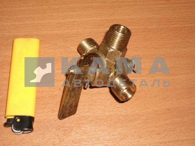 кран переключения между баками 5410-1104160 бронзовый (без трубки)