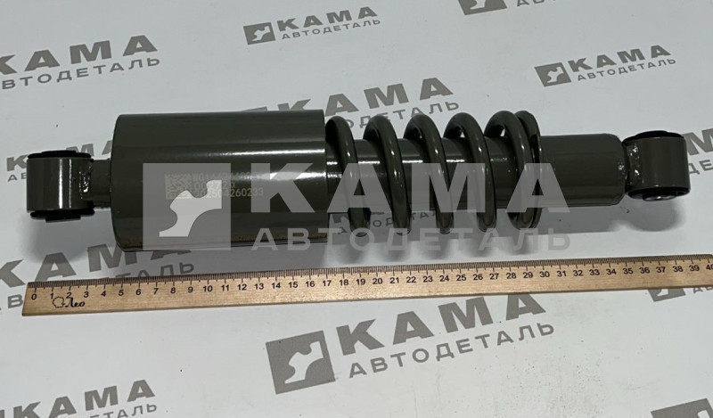 амортизатор под кабину Задний WG1642440088 (L=400, ухо/ухо+пружина) (ан. LEO300037A) Хово/Ситрак