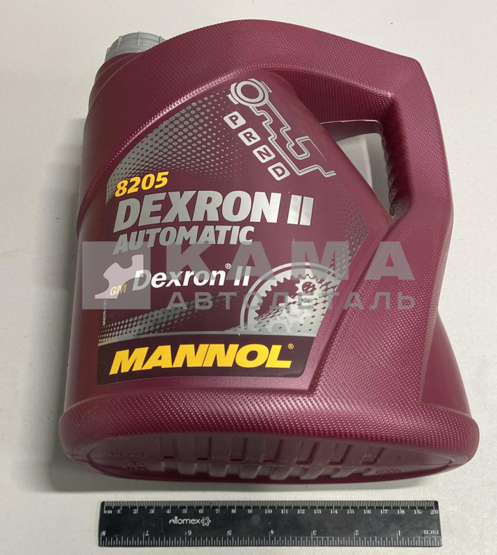 масло гидравл. "MANNOL" ATF AUTOMATIC DII (минер. "красное") 4л. (ГУР / АКПП) 1331