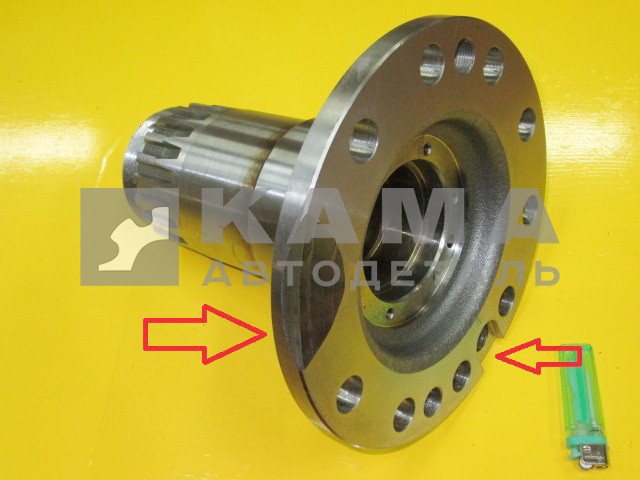 Цапфа поворот. кулака Передн моста Правая 6522-2304084